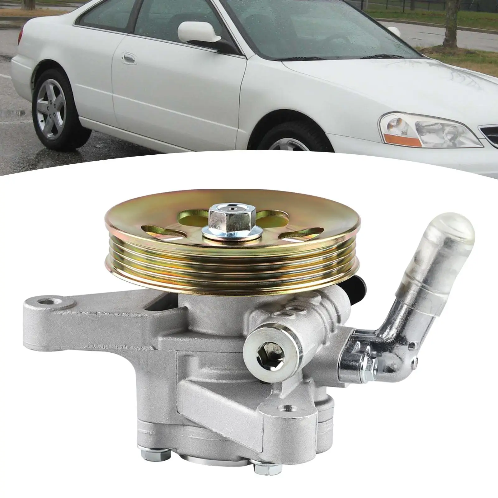 

Power Steering Pump with Pulley Replaces 21-5290 for Acura TL CL MDX V6