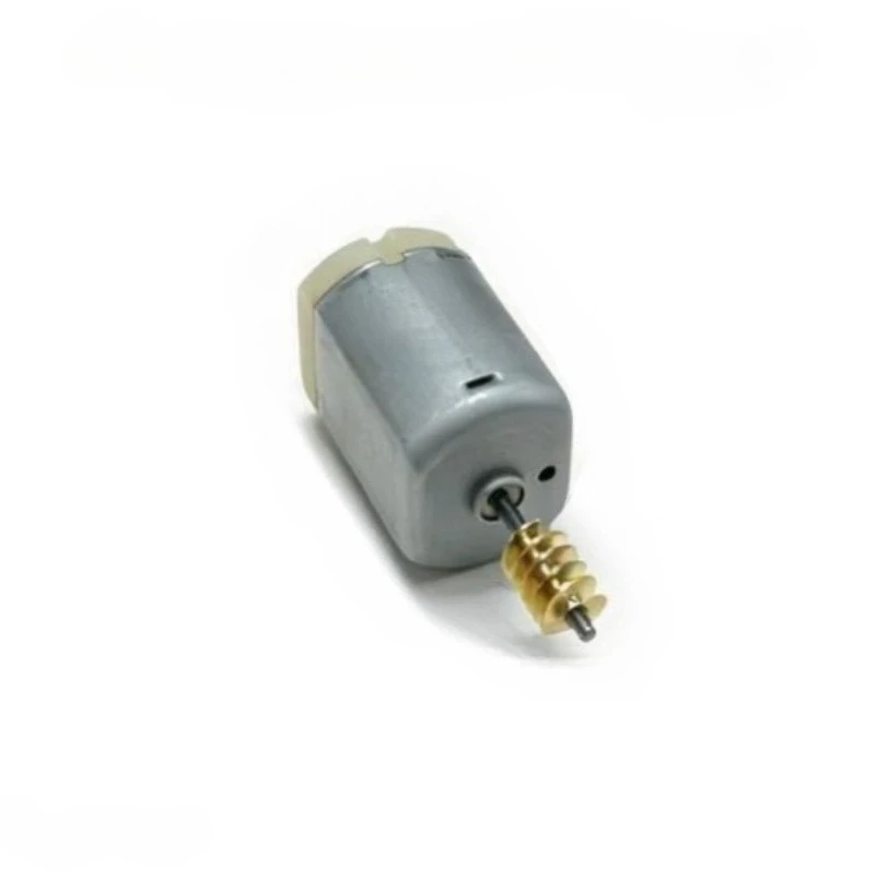 FC280 car central locking motor with worm gear, 12V DC brushed motor, dedicated motor for door locking
