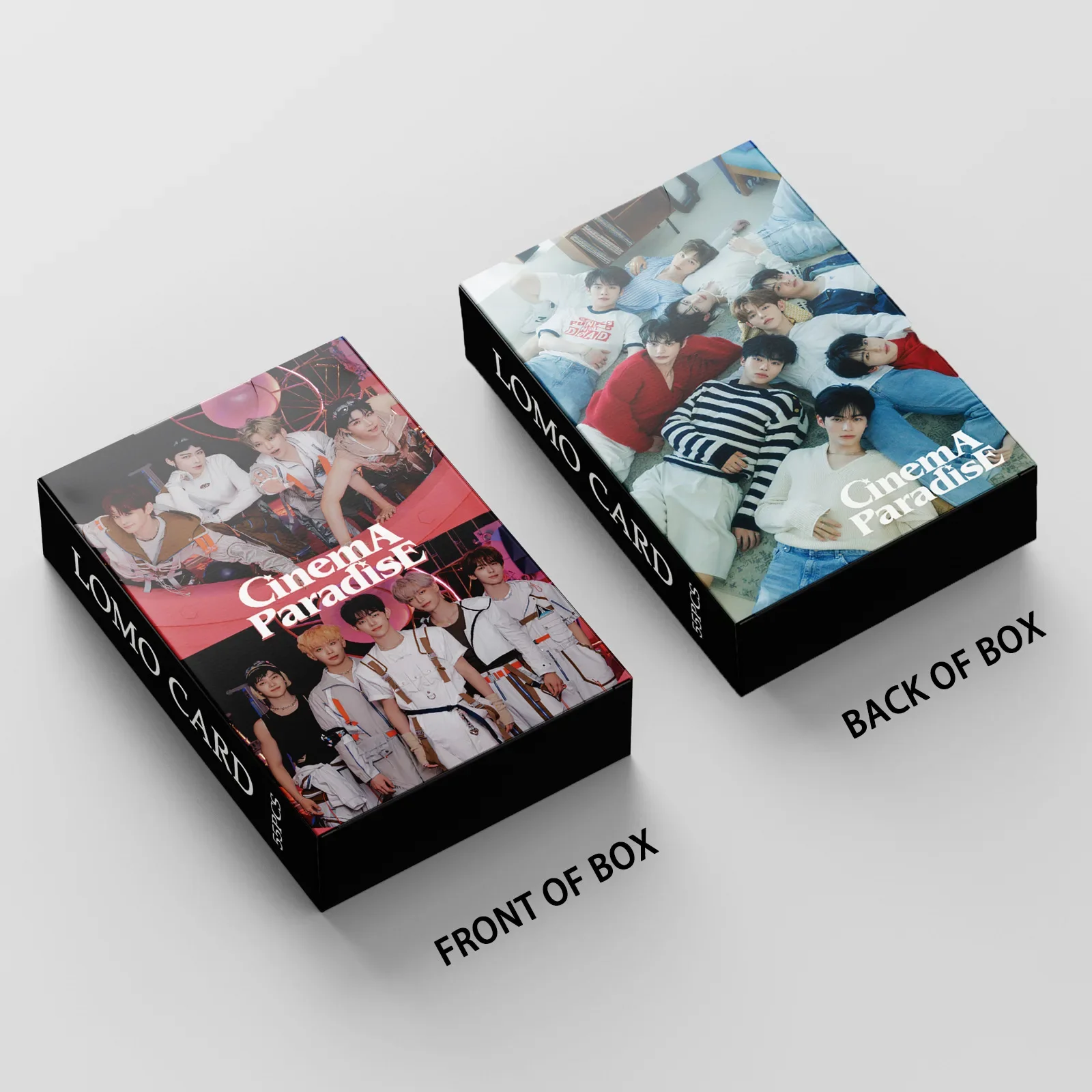 55pcs/set Kpop ZEROBASEONE Lomo Cards ZB1 Photo Album Photocards CINEMA PARADISE GOOD SO BAD