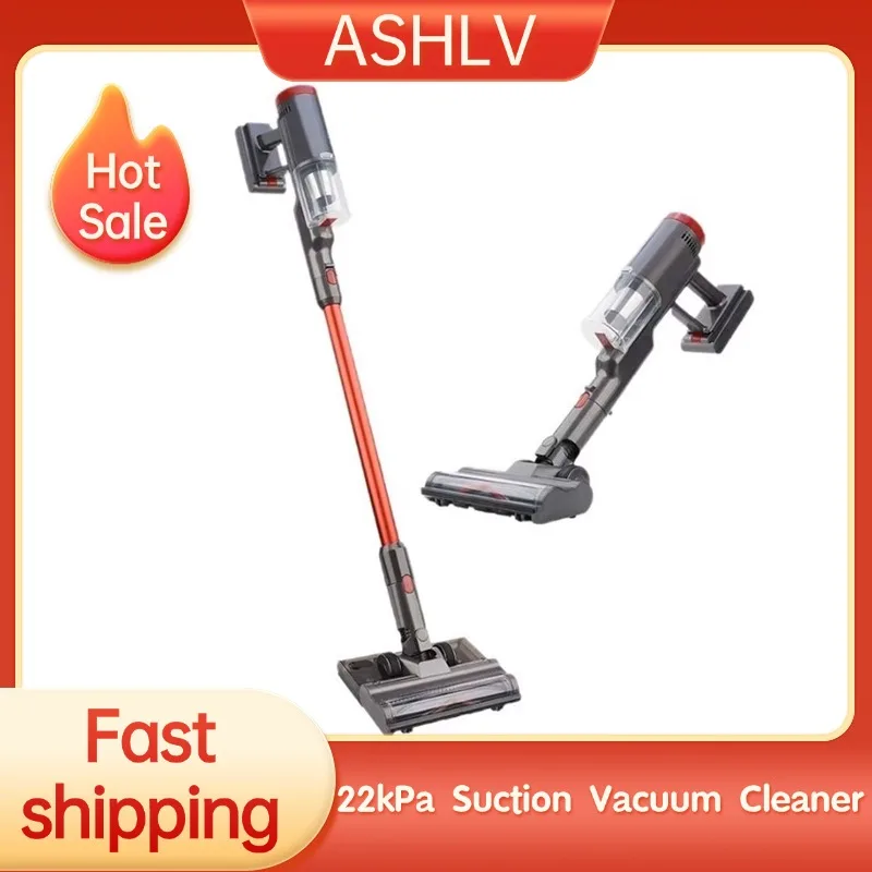 

Handy Wireless Vacuum Cleaner For Household 22kPa Strong Suction Handheld Multifunctional Vacuum Cleaner For Floor Cleaning