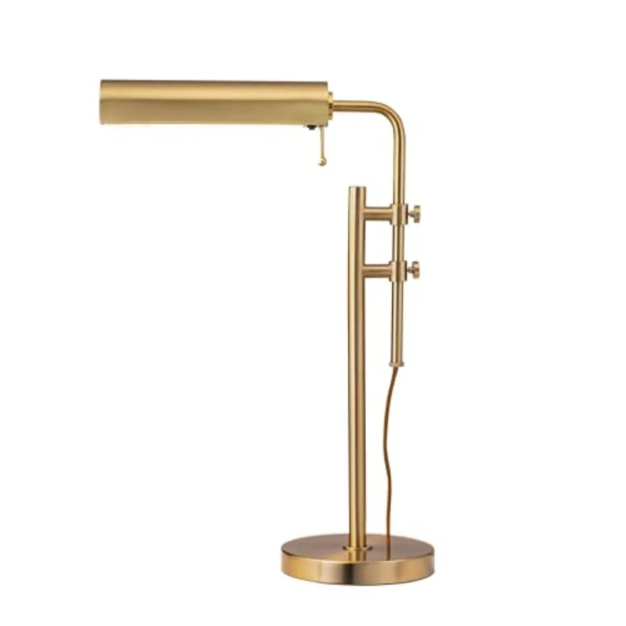 

Aurora LED Pharmacy Desk Lamp - Swing Arm, Industrial Design for Reading, Crafting, Work, 10W LED, Adjustable Height 18.5-24.5