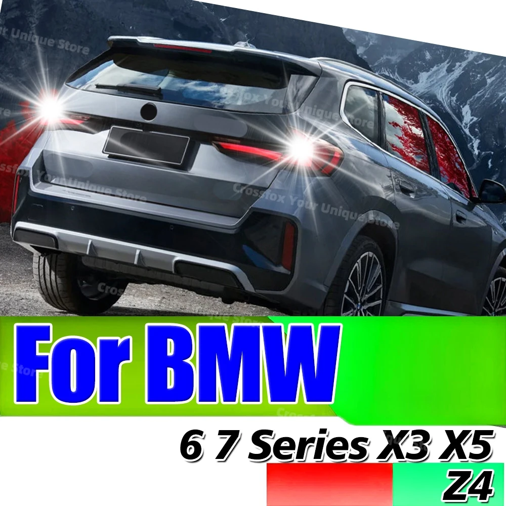 

2 светодиодных лампы заднего хода W16W T15 921 для BMW F12 F13 F06 E65 E66 E67 F01 F02 F03 F04 X3 E83 X3 F25 X5 E70 Z4 E89