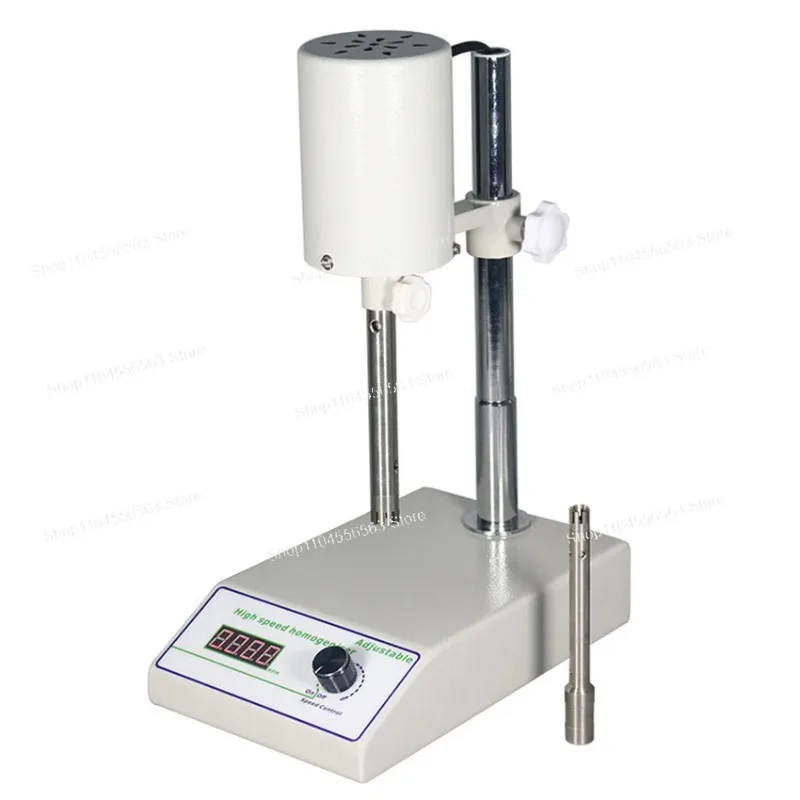 High-Speed Laboratory Homogenizer - 5000-22000rpm Disperser/Emulsifier Mixer for 1000/1500ml Processing
