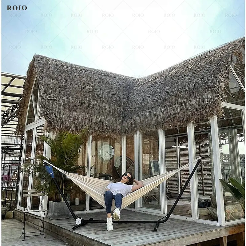 Camping Hammock 1-2 People Travel Beach Portable Rest Hanging Bed Chair Furniture Home Garden Pool Swing Outdoor Hammock 2022