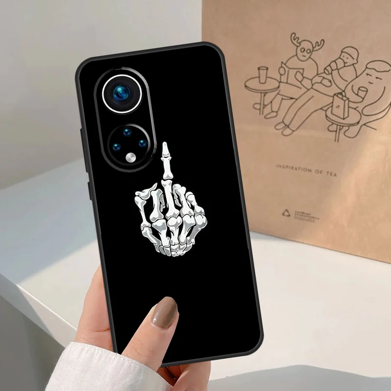 Middle Finger Case For Honor Magic 7 5 6 8 Lite 70 90 400 200 600 Pro X9d X9c X9b X9a X8c X8b Win RT Cover