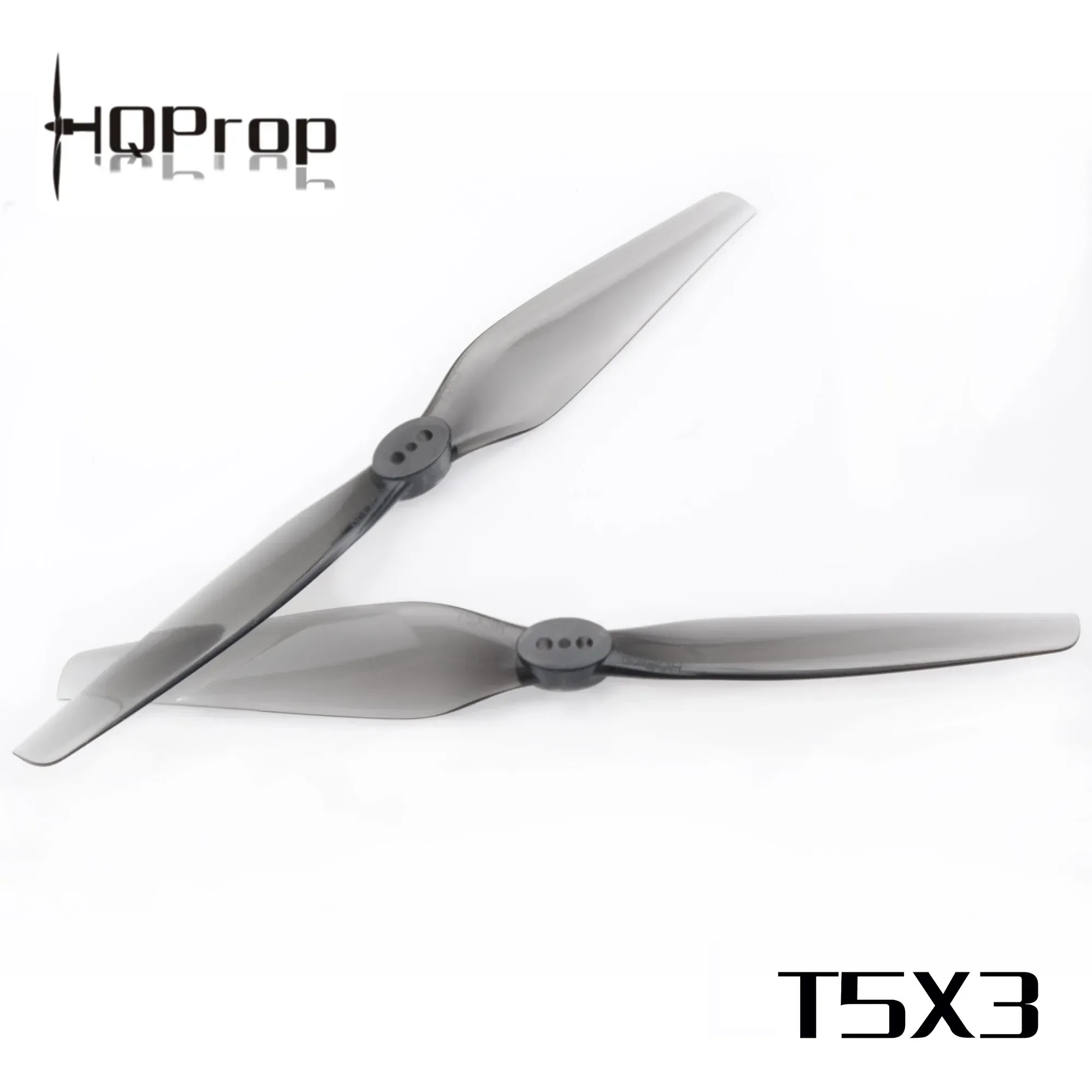 8 paires d'hélices HQProp T5X3 5030 de 5 pouces à 2 pales en polycarbonate, hélices FPV 2CW + 2CCW pour pièces de course RC Freestyle