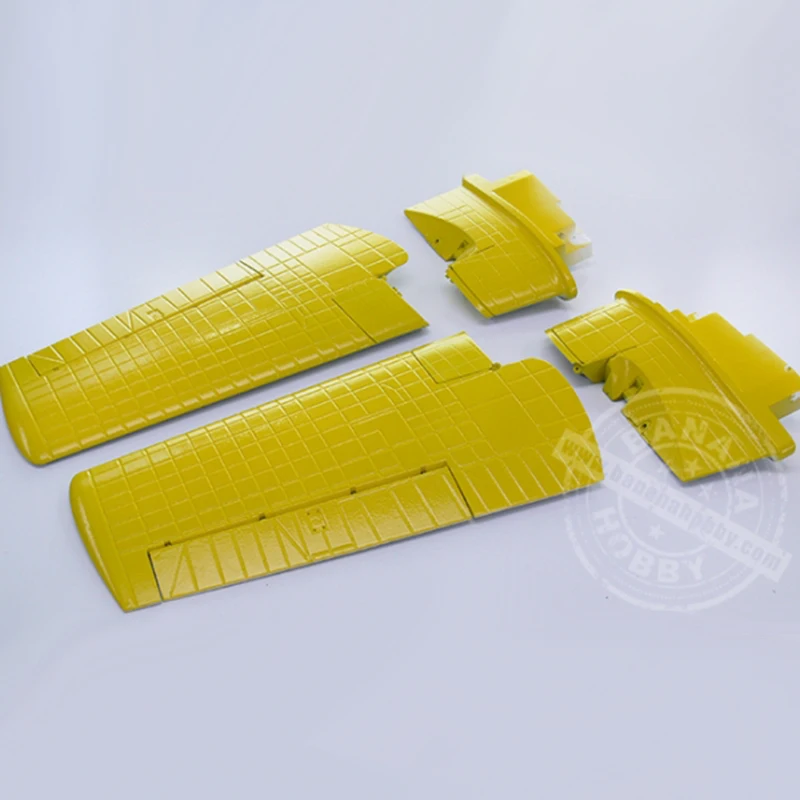 

Main Wing Set For LX/Sky Flight Hobby/Lanxiang F4F Yellow Wildcat Foam Warbird RC Propeller Airplane