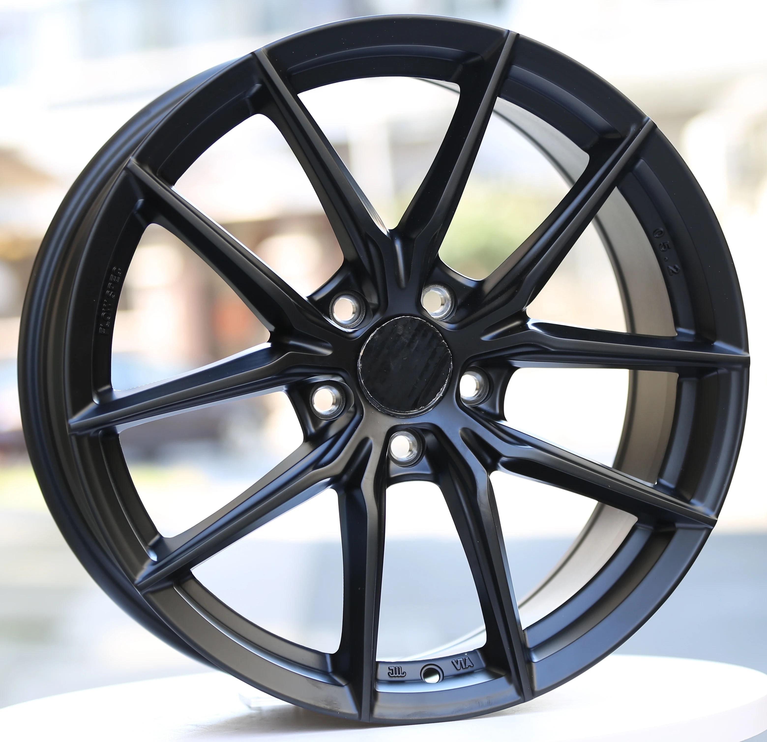 Roues en alliage pour. pour. pour.. 18 19 20 pouces conception de plat profond 5x108 5x112 5x114.3 5x120 jante de moyeu de formage de flux