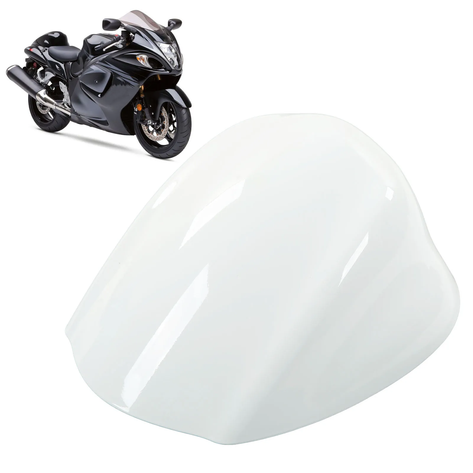 

Rear Passenger Seat Cover Cowl Replacement for SUZUKI GSXR 1300 Hayabusa 2008‑2014 White