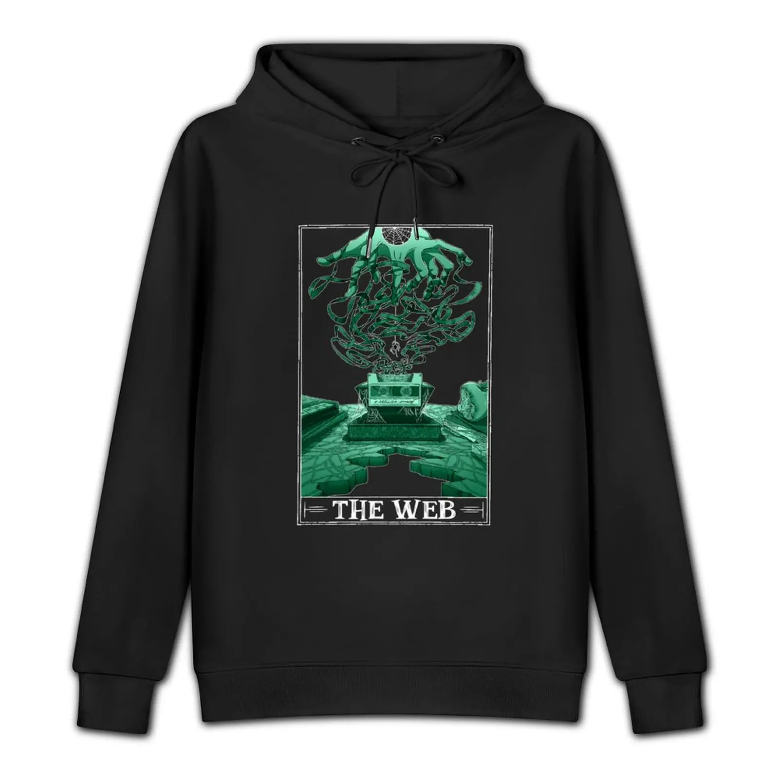 The Web Tarotesque - (Dark) Pullover Hoodie korean style clothes korean autumn clothes streetwear men hoodie streetwear