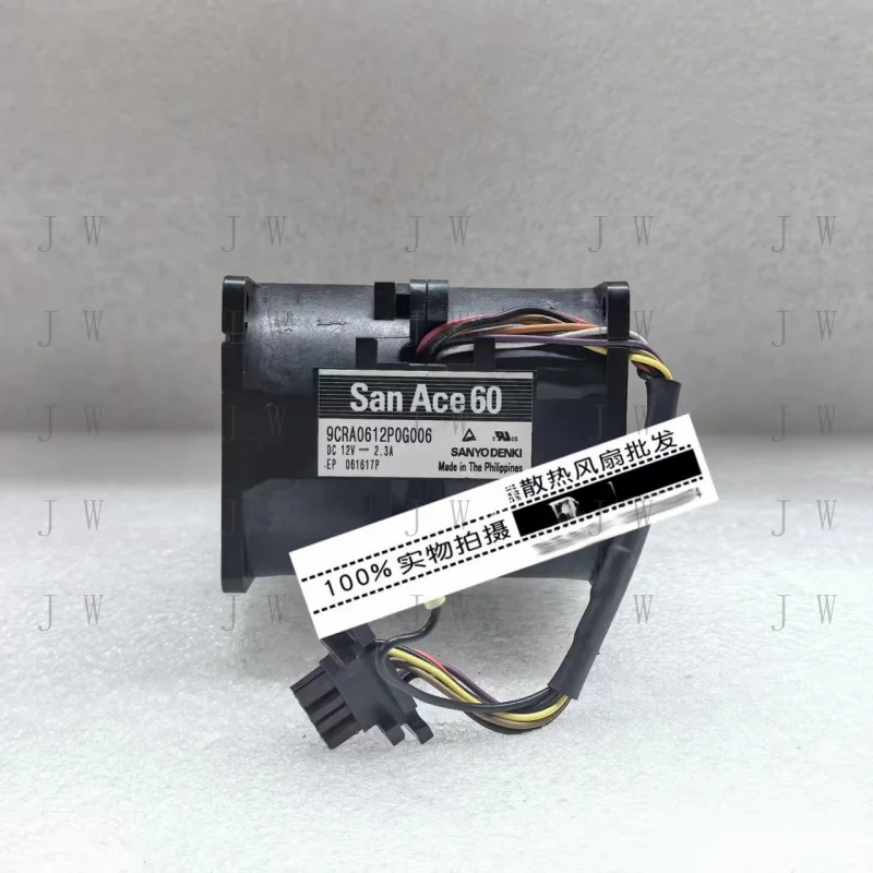 DDW   1PCS for SANYO 9CRA0612P0G006 6076 12V 2.3A for Automotive Boost High-Speed Fan