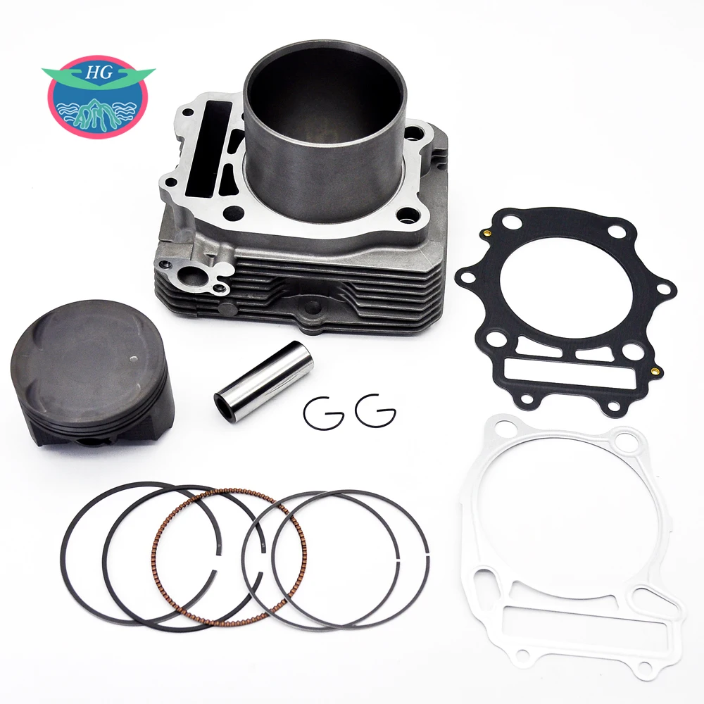 HAOGANG EIGER400 82mm 400CC Kit de Reconstrucción de Cilindro, Pistón y Junta de Aluminio para ATV, Compatible con Suzuki OEM 11210-27H00-0F0, Nuevo