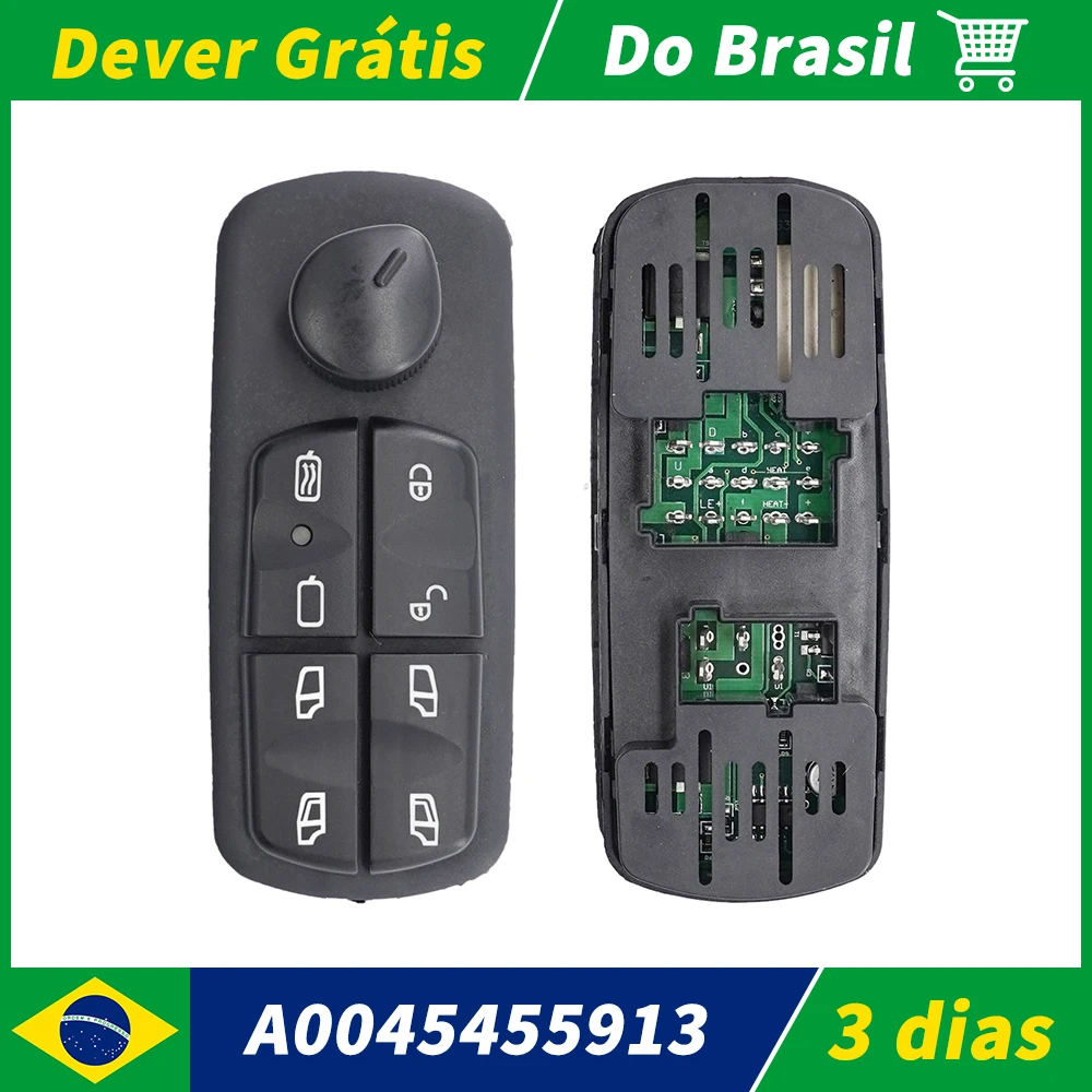 NEVOSA For Mercedes Benz Truck Axor Schalter Fenster Heber A0025452013 A0025455113 A0045455913 Auto Power Window Switch