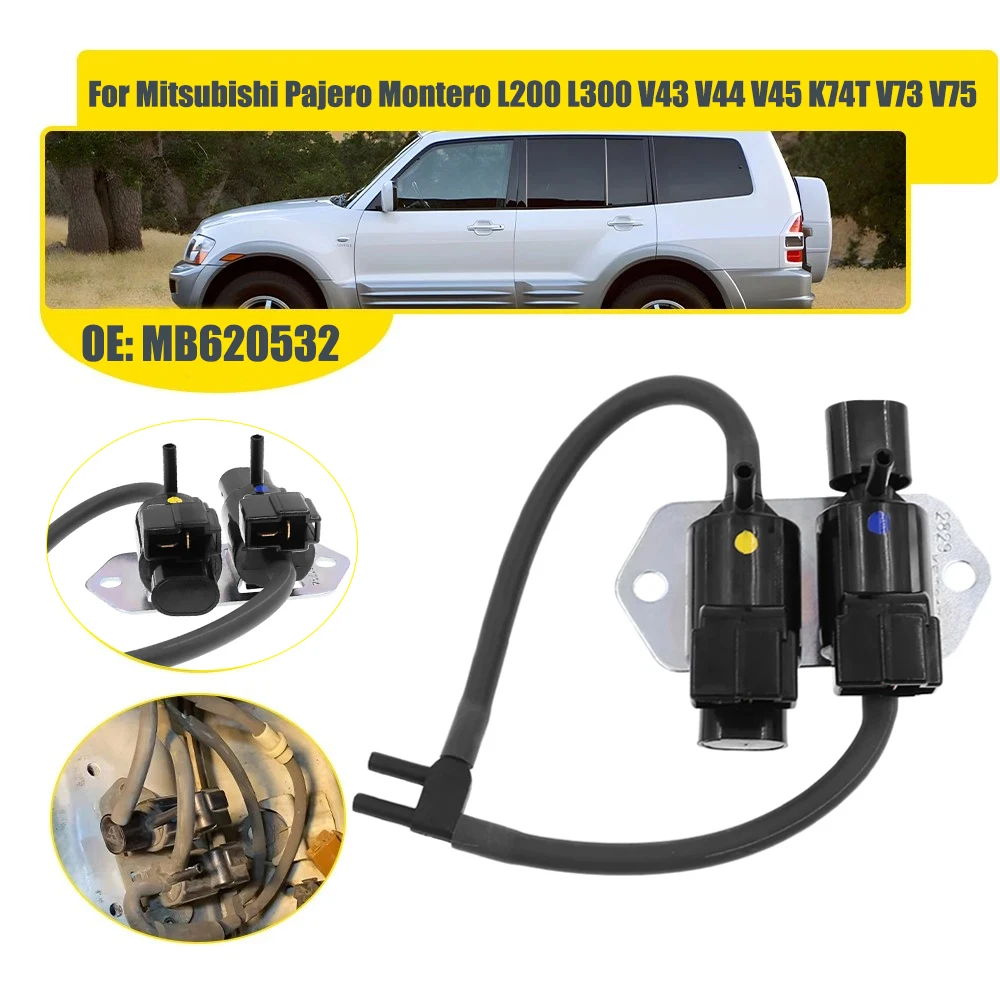 Válvula solenóide de vácuo para carro mb620532 k5t47776 para mitsubishi montero pajero l200 l300 v43 v44 v45 k74t v73 v75 mr430381 mb937731