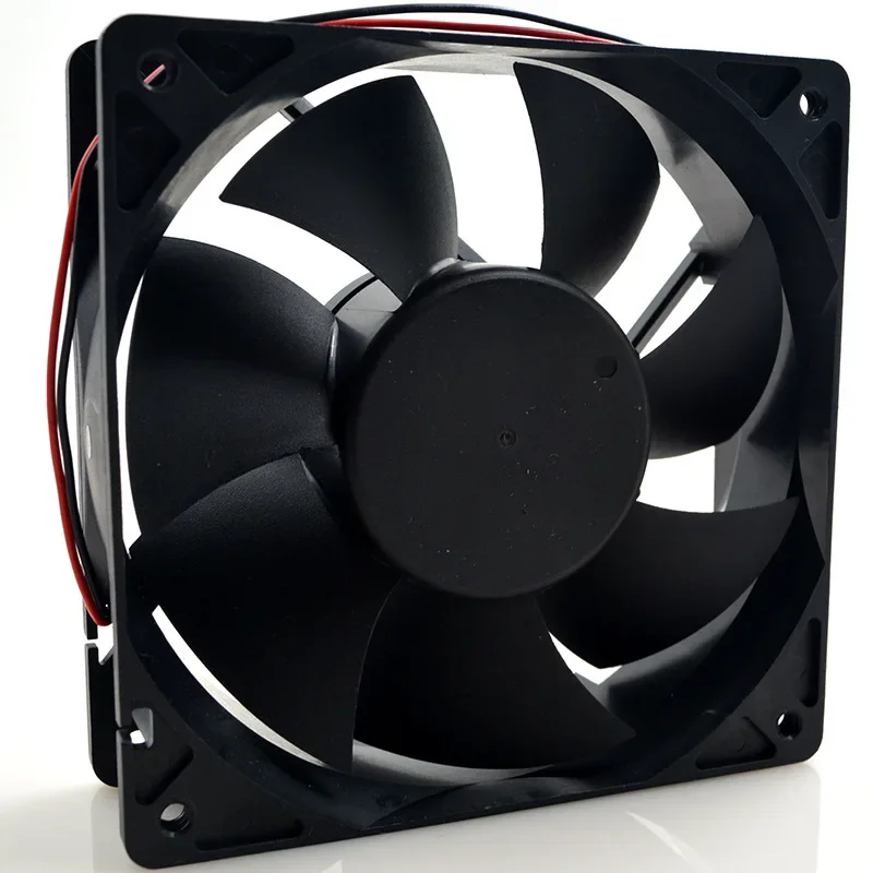 POWER LOGIC PL13B48M DC 48V 0.17A 120x120x38mm 2-Wire Server Cooling Fan