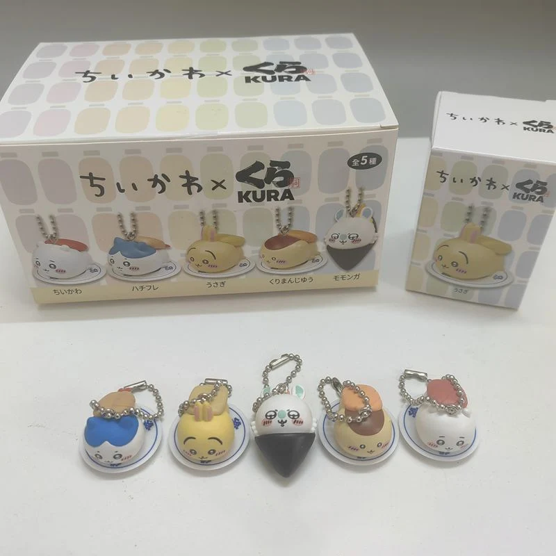 تشيكاوا عشوائي الشكل مجموعات الالعاب لطيف تشيكاوا Usagi Hachiware Momonga Kurimanju المفاتيح قلادة تحصيل هدية للأطفال