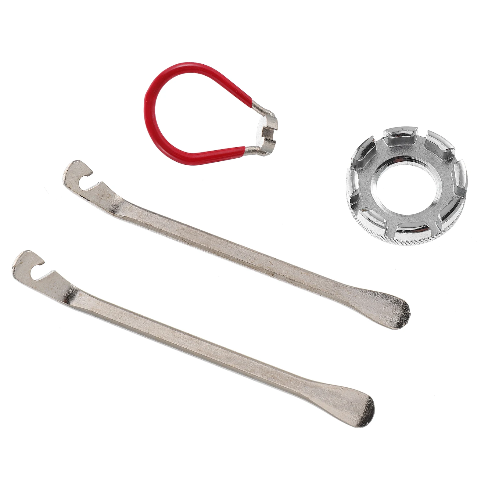 

4 pcs Bike Tool Premium Steel Hardened Cycling Tools Bike Rim Correct Wrench Design Key Truing Wheel