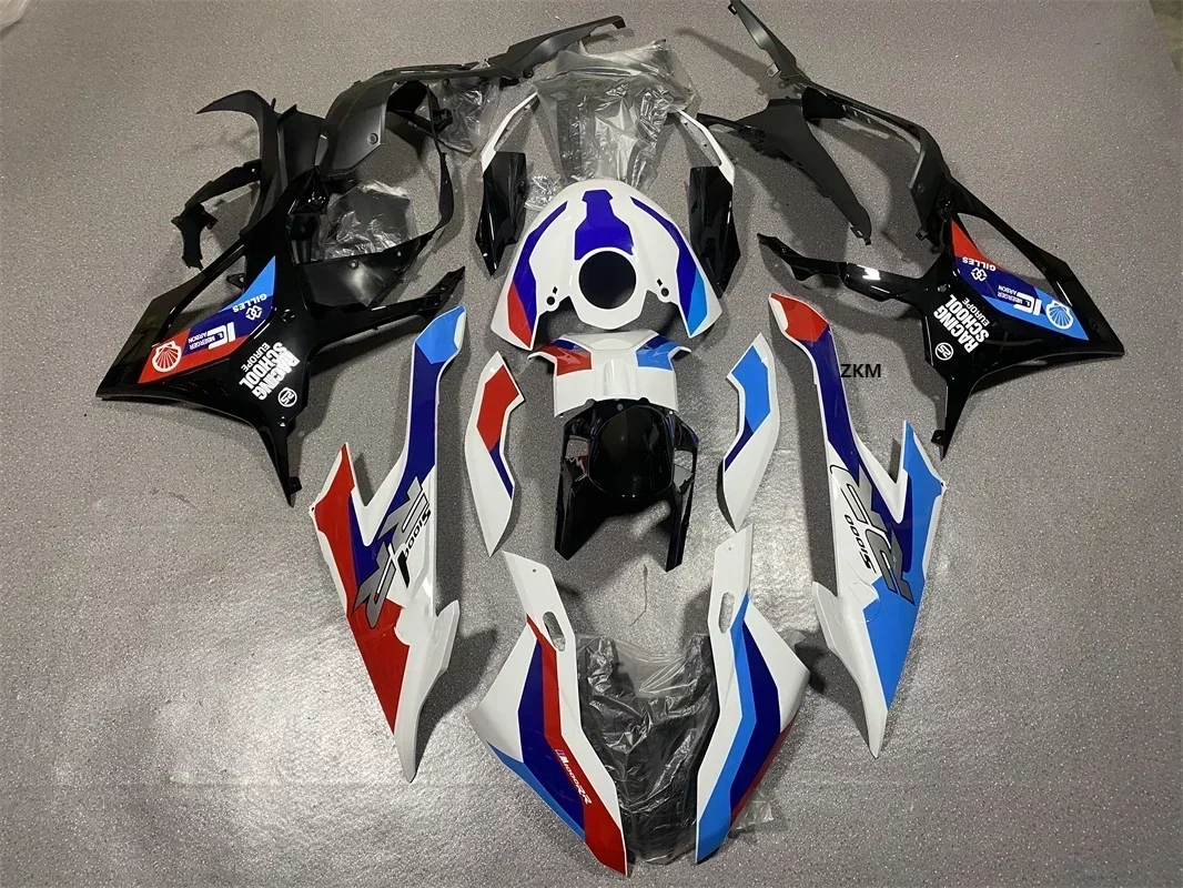 Moke motors Fairings Kit Fit For M1000RR S1000rr 2019 2020 2021 2022 2023 Bodywork Set High Quality Injection White Blue Red