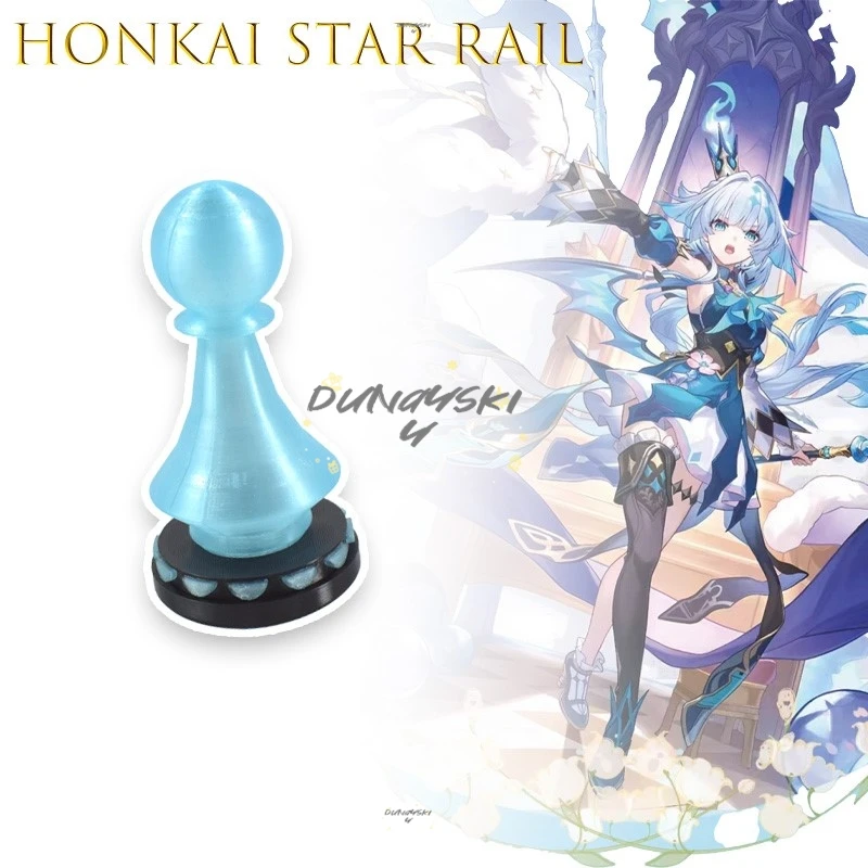 Cerydra Cosplay Prop Honkai Star Rail Chess Piece Stamp The Burning Crown Accessory Square Garden Landscape Decoration Merch