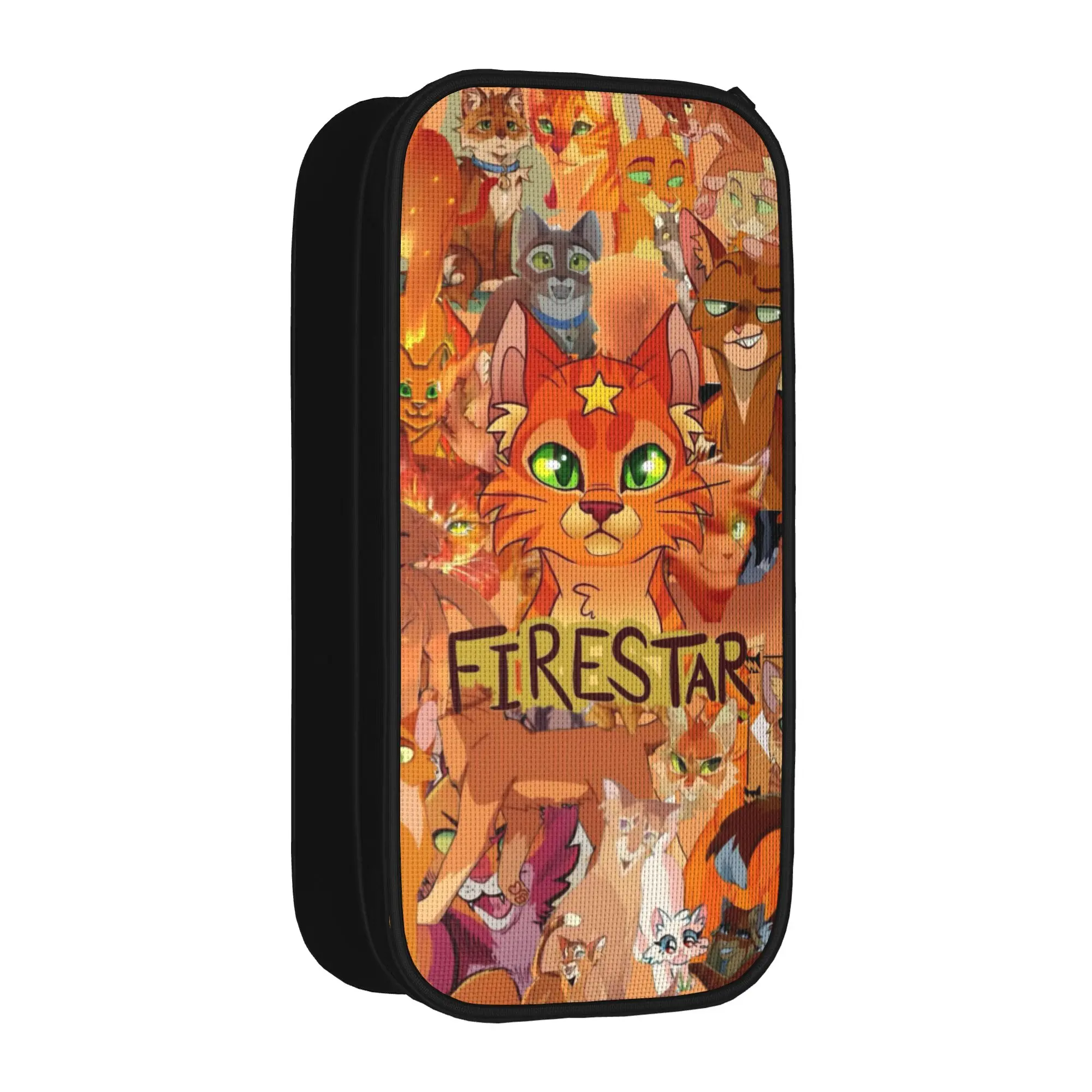 estojo-de-lapis-lovely-warriors-fireheart-rusty-cats-estojo-de-lapis-de-desenho-animado-bolsa-de-canetas-para-estudantes-bolsas-de-grande-capacidade-presente-escolar-material-de-papelaria