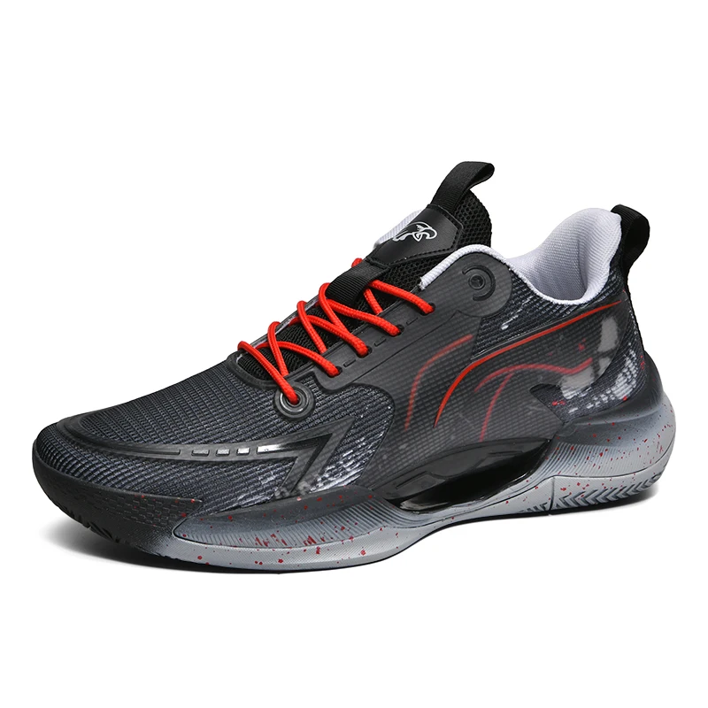 Professional Men's Basketball Shoes Comfortable and Versatile Unisex Outdoor Basketball Shoes Walking and Casual Footwear