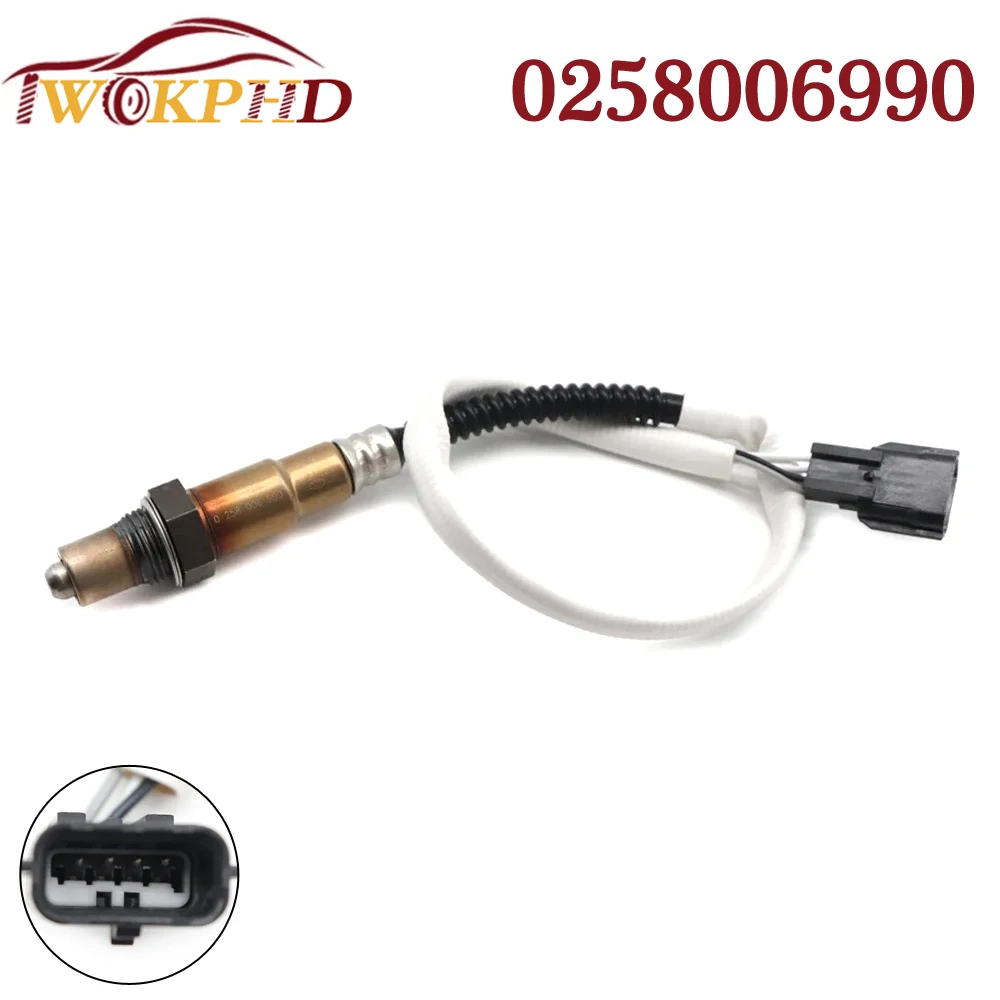 Car NEW Air Fuel Ratio Lambda Oxygen Sensor 0258006990 for Renault Clio Fluence Grand Scenic KANGOO LATITUDE Wind Megane