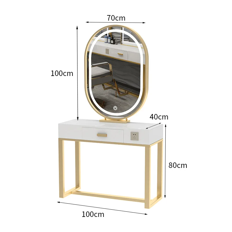 Internet celebrity barbershop mirror, high-end mirror stand, integrated hair salon, special hair cutting, perm and dyeing,