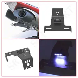 Fit For Yamaha YZF R1 YZFR1 Motorcycle Accessories LED lighting Lamp bracket Rear license plate holder YZF-R1 2004-2014