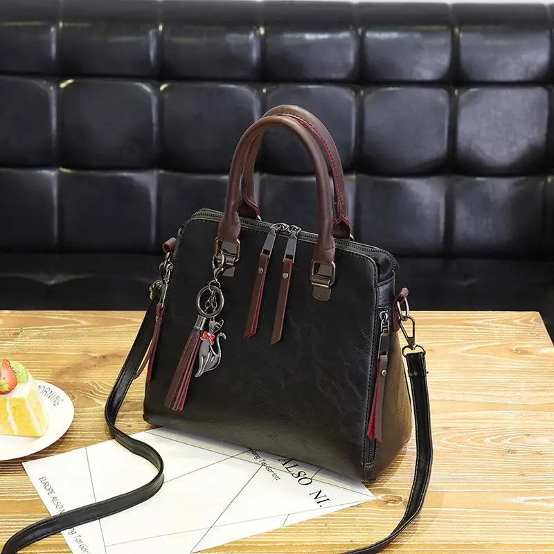 Ladies Bag New Winter tide 2021 Korean fashion handbag all-match simple single shoulder bag bag.