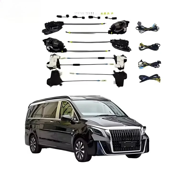 Liush Electric Power Lock Automatic Suction Door System Retrofit Kits for  Vito 2016+ Car Door Magnet Soft Close