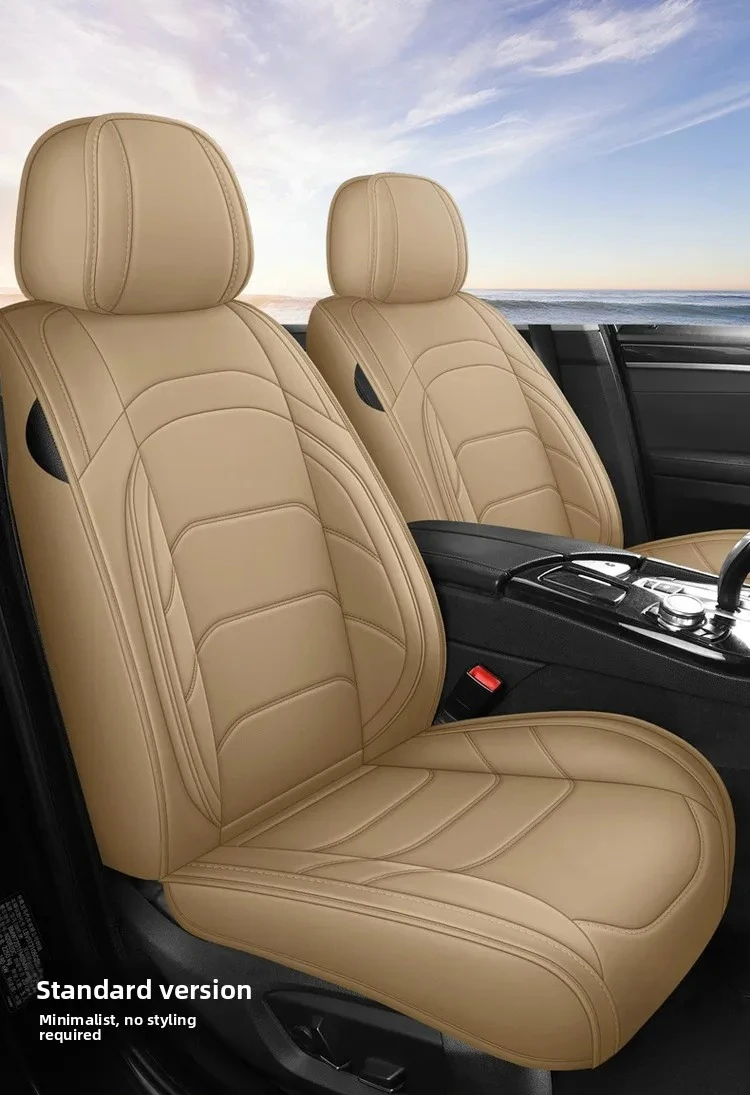 Universal Auto Split Seat Full Seat Cover Breathable Comfortable Leather Car SUV Seat Cushion Full Seats Cover Protection JJ78