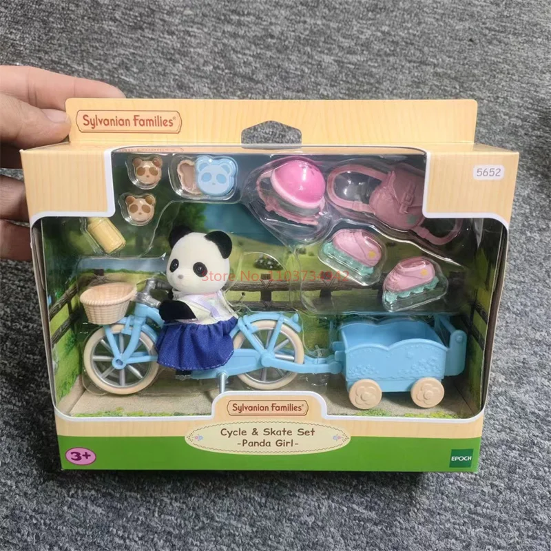 New Sylvanian Families Anime Figures Baby Series Doll Pvc Statue Model Doll Collection Ornament Toys Cute Ternurines Figure Gift