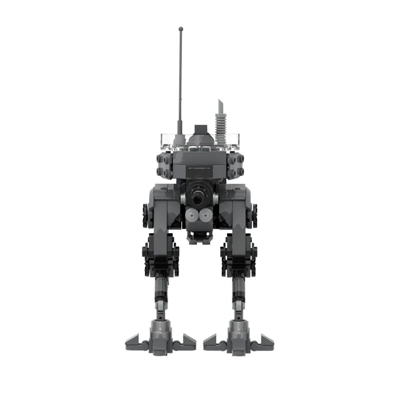 252 stücke MOC Patrol Walker Modell Bausteine Bau Montieren Spielzeug DIY Idee Bildung Ziegel Kinder Weihnachten Geschenk Geburtstag