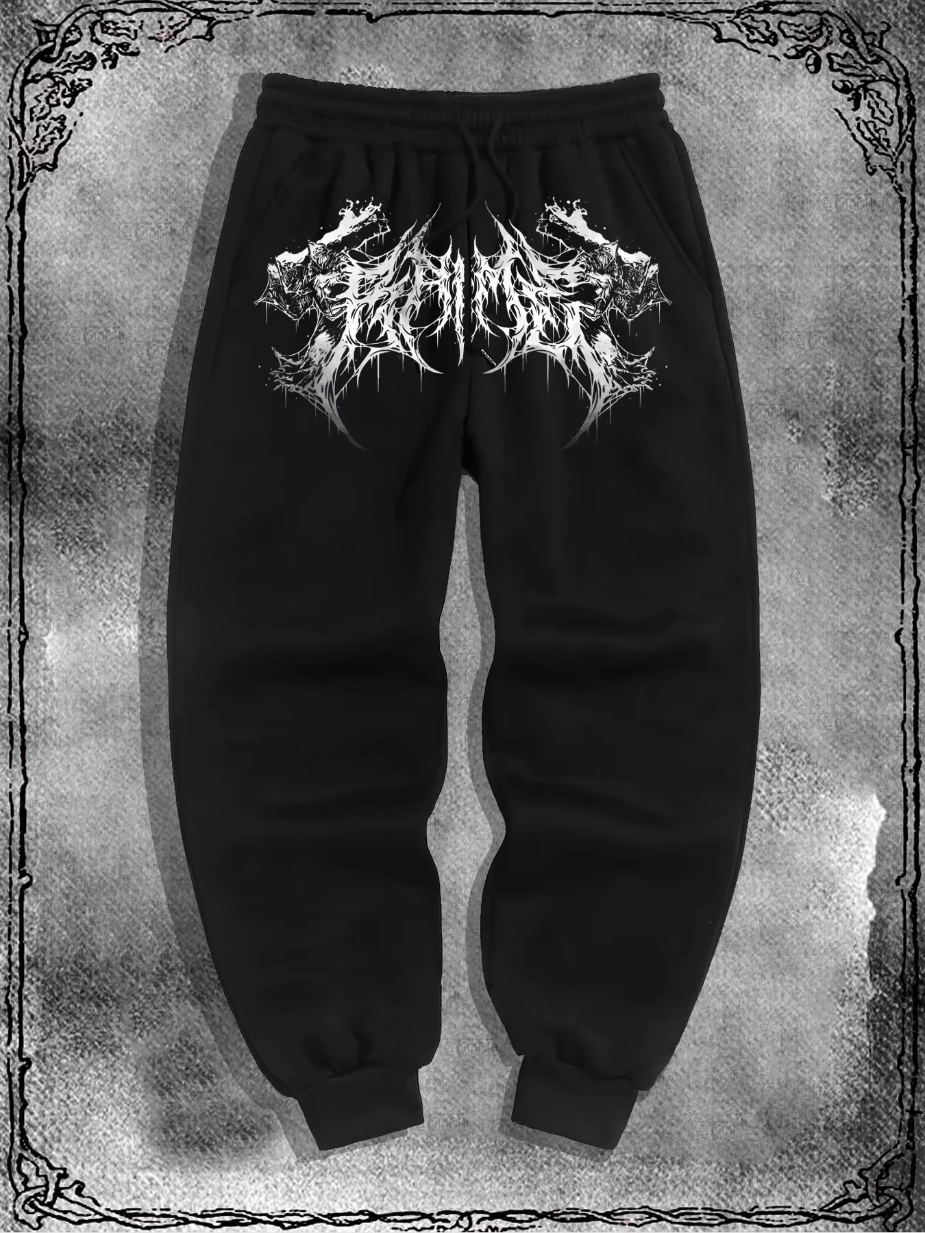 2025 blanc Bandana motif imprimé cordon de serrage pantalons de survêtement coupe ample unisexe Joggers violet noir rouge marron gris décontracté automne hiver