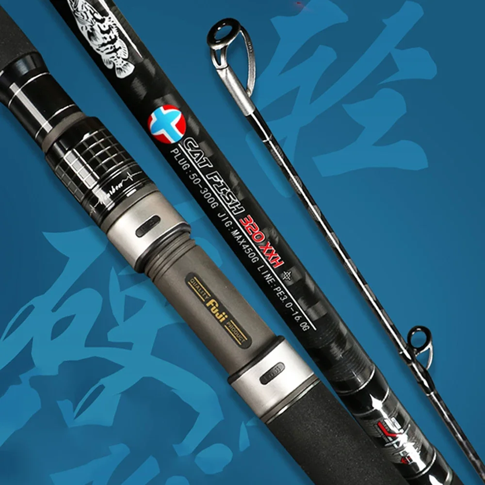 

30T+40T Carbon Cloth Fuji Guide Saltwater Fishing Sea Bass Fuji Reel Seat Spinning Jigging 2.8m 3.2m 3.6m Jigging Rod