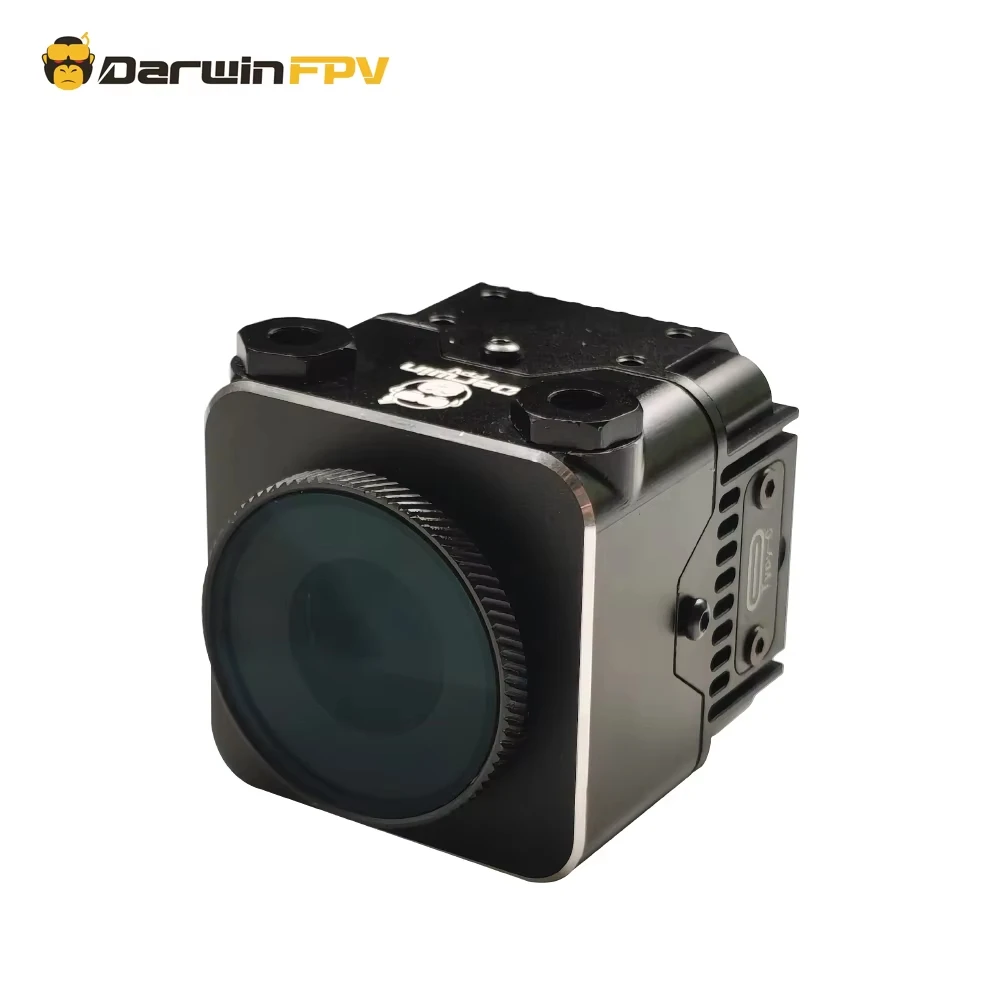 DarwinFPV CNC Aluminum Integrated Protective Shell Waterproof Case for DJI O4 Pro Air Unit FPV Drone Parts
