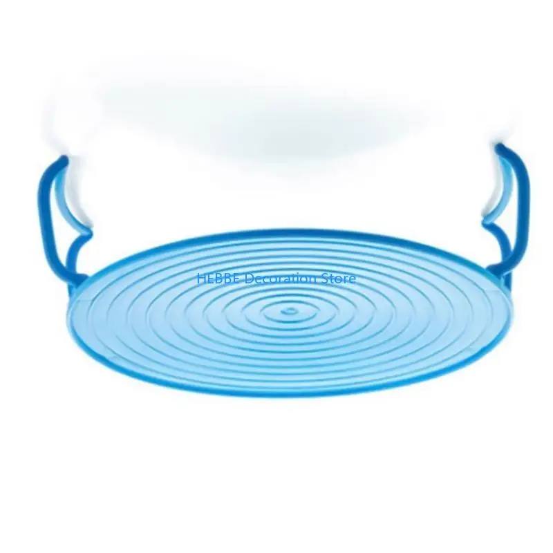 B0KC Practical Heating Rack Microwave Oven Tray Stacker Heating Tray