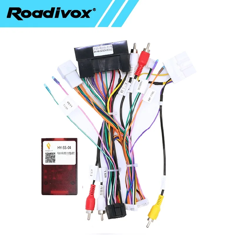 

Car Radio Wire Harness Power Adapter Canbus For kia sorento 2012 16pin Android Stereo Video GPS Multimedia ISO Cable Connector