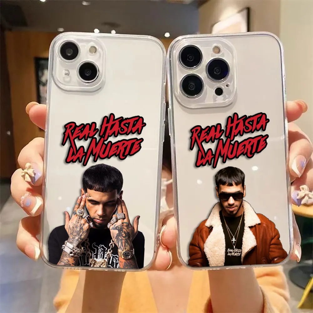 

Anuel AA Real Hasta la Muerte Cover Clear Case For OPPO A98 A96 A95 A94 A78 A74 A73 A60 A58 A57 A55 A54 A31 A17 A16 A15 A9 Case