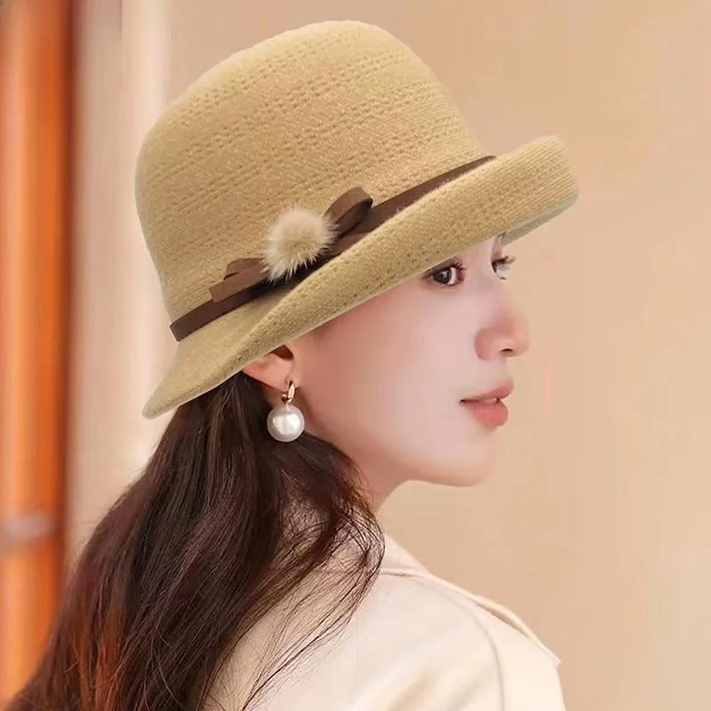 

Женская шапка Hebe Sle Fierman: теплая осенне-зимняя британская кепка, красная, повседневная, дышащая, регулируемая, с завитками, синяя