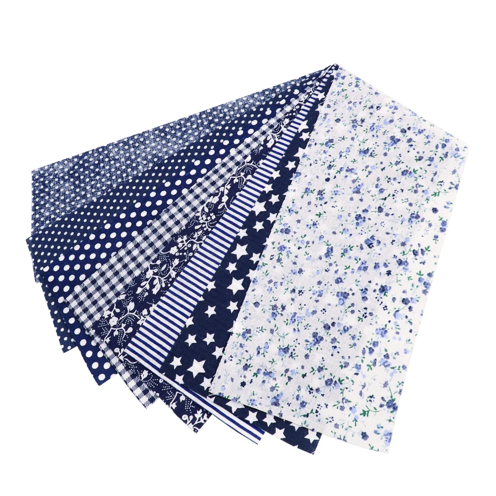 Teramila Neuheiten Bunte Design 6-8 PCS /Lot 9CM x 50CM Nähen Material Baumwolle Gelee rollen Streifen Plain Stoff Patchwork – Detail 27