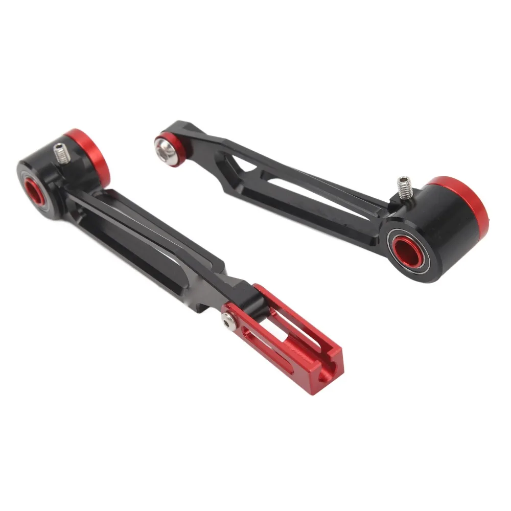 

Складной велосипедный тормозной комплект из алюминиевого сплава с V-образным креплением, легкая установка, сверхлегкий, черный, для складных велосипедов