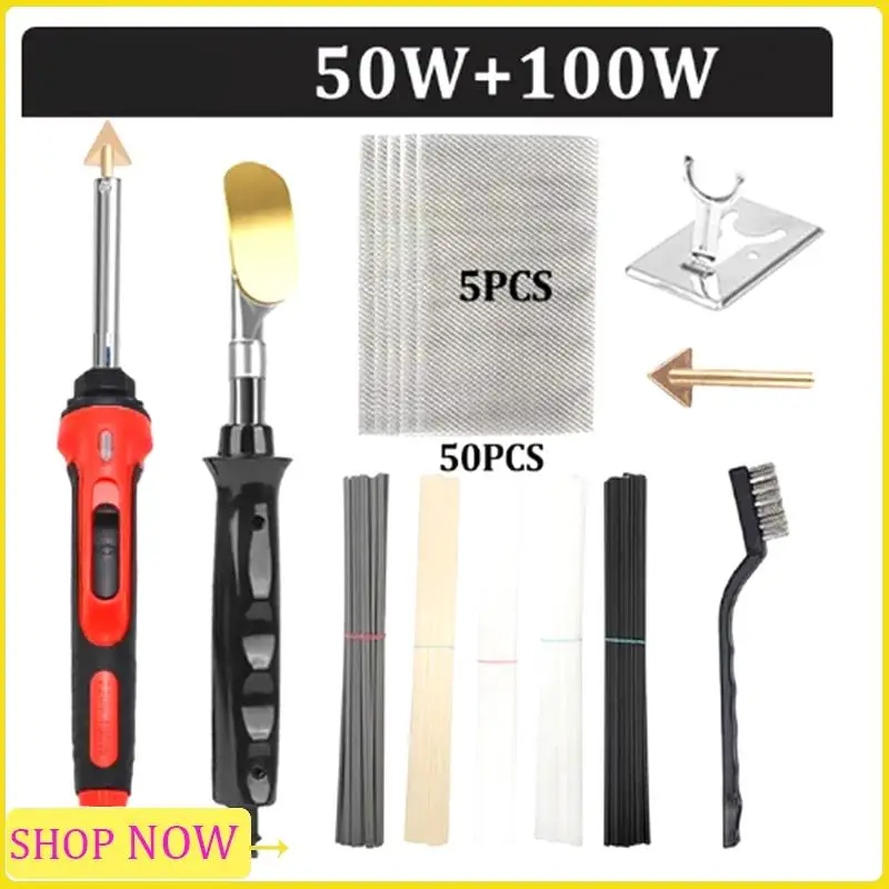 خاص 220 فولت تنعيم الحديد لإصلاح مصد السيارة الساخن دباسة الحديد من آلة لحام البلاستيك الكراك أحذية من الجلد الاتحاد الأوروبي التوصيل