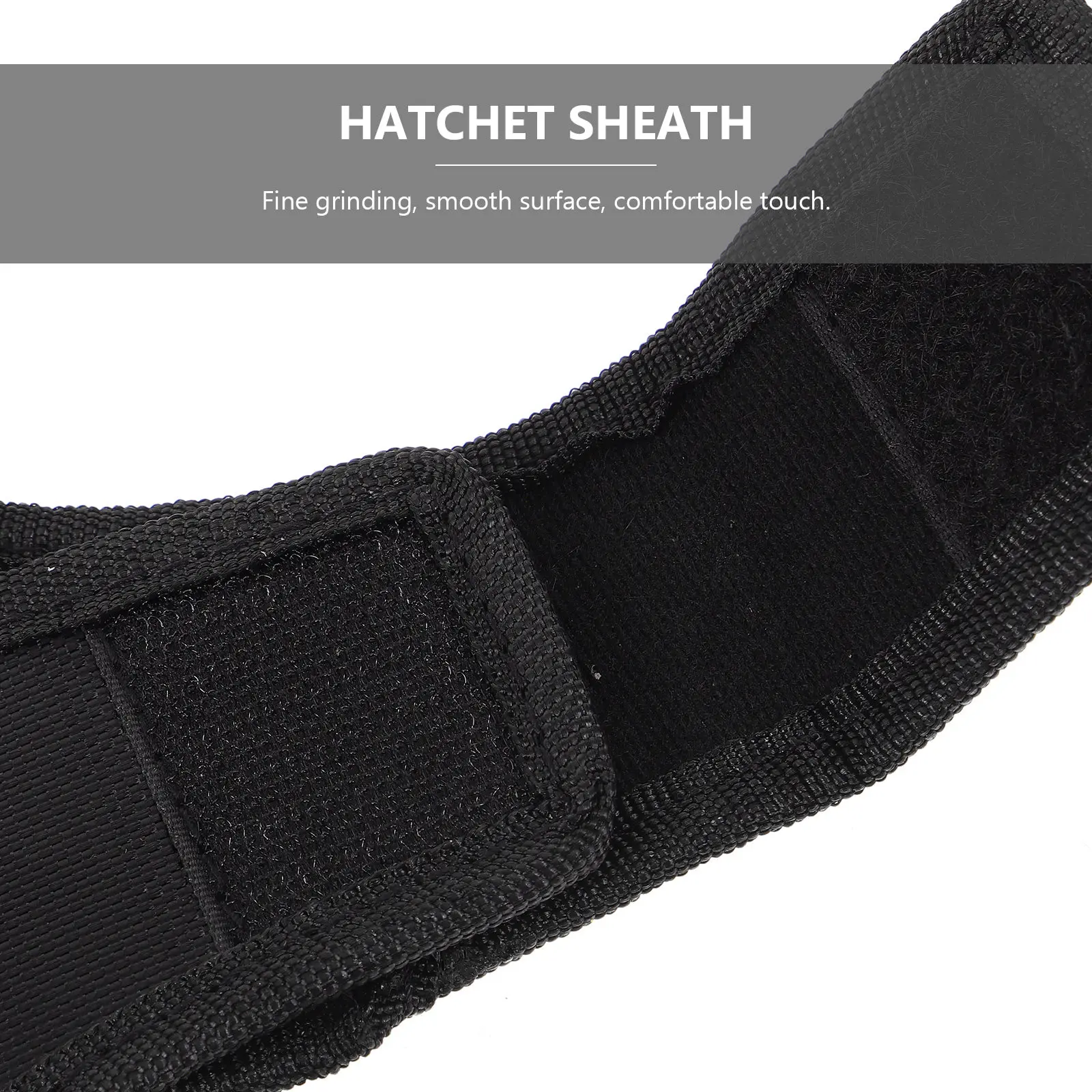 Nylon Axe Protective Cover Hatchet Sheath for Outdoor Activities Smooth Surface Comfortable Touch Snap Button Closure Portable