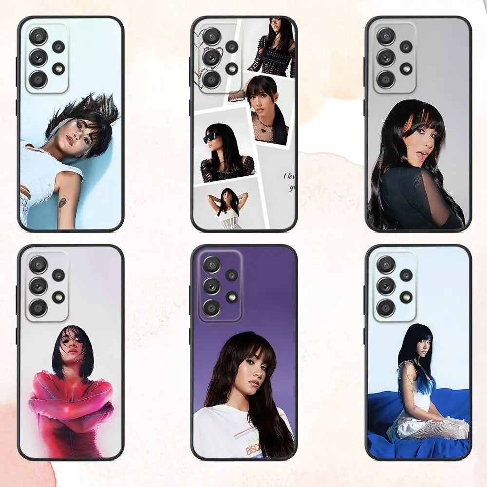 

Singer A-Aitana Phone Case For Samsung S25,S24,S21,S22,S23,S30,Ultra,S20,Plus,Fe,Lite,Note,10,9,5G Black Cover