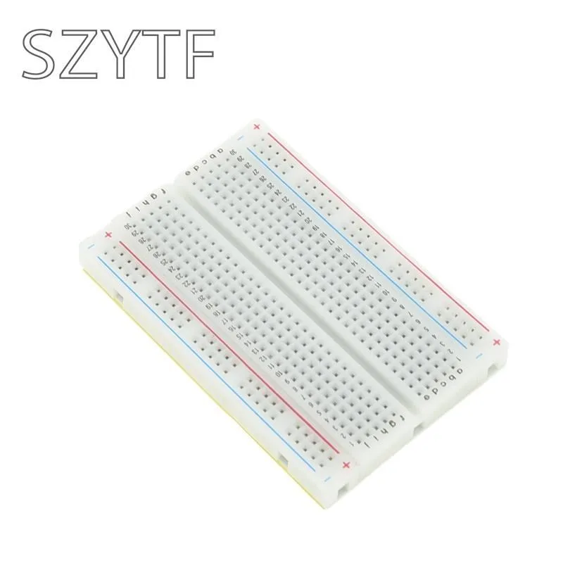 Mini Breadboard 400 Tie Punten Universele Prototype Circuit Board Voor Arduino Elektronische Solderen Brood Board Prototyping Plaat