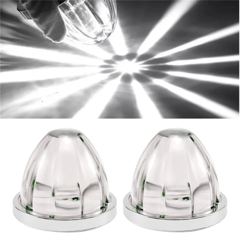 موثوقة-2 قطعة LED مؤشر العلامات الجانبية بدوره إشارة مصباح مكبح أضواء البطيخ تحت توهج أضواء عجلة شبه شاحنة مقطورة ييل