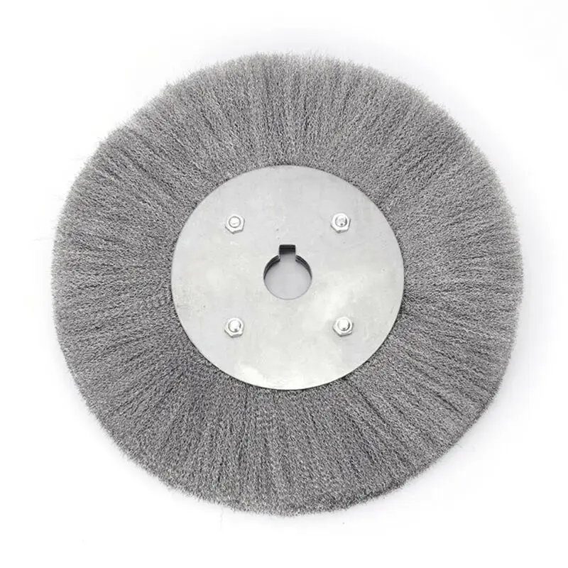 1pc ワイヤーホイールブラシ 3 ''-12 '' ガジェットグラインダー錆ステンレス鋼ツールアクセサリー圧着クリーニングベンチ実用