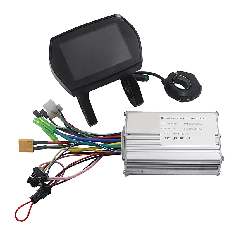 ABGR-электрический скутер 48 В 21 А умный бесщеточный контроллер + ЖК-дисплей 5-контактная приборная панель для KUGOO G2 PRO запасная часть для электрического скутера