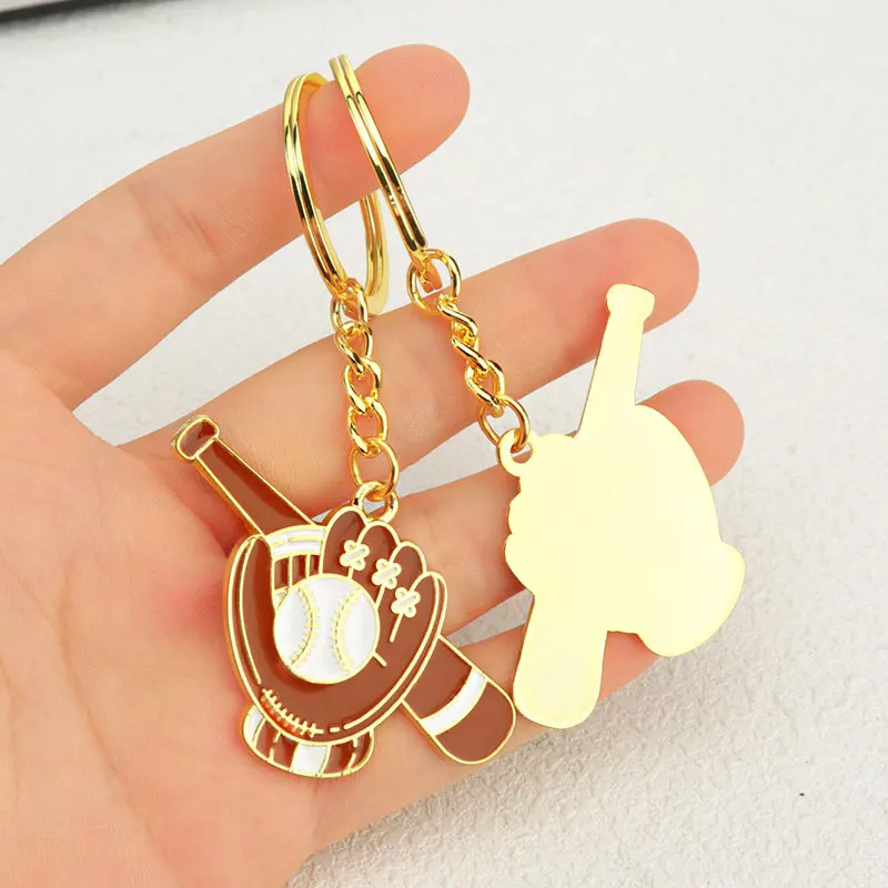 Customized baseball keychains, souvenirs, baseball club peripheral gifts, high-appearance-level bags and pendants